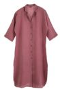 ELENA ELBİSE RUSTİK BORDO