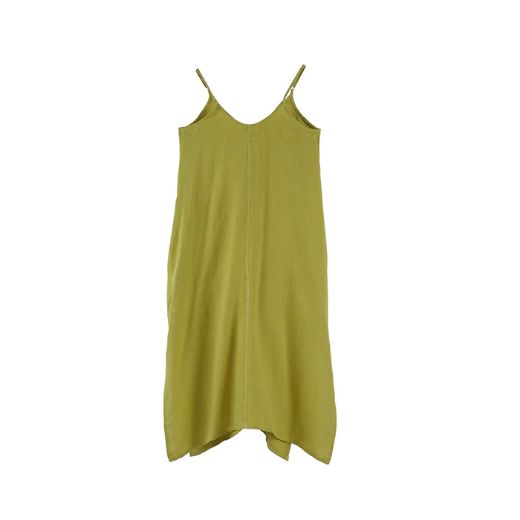 AMARA ELBISE T0215 LIMEYESIL resmi