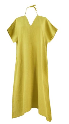 LIVIA ELBİSE T1188 LIMEYESIL resmi