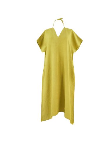 LIVIA ELBİSE T1188 LIMEYESIL resmi