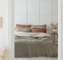 MUNA PİKE TAKIMI 240*260 YEŞİL-KREM