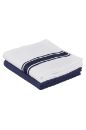 ELVİN 2 Lİ HAVLU SET LACİVERT-KREM