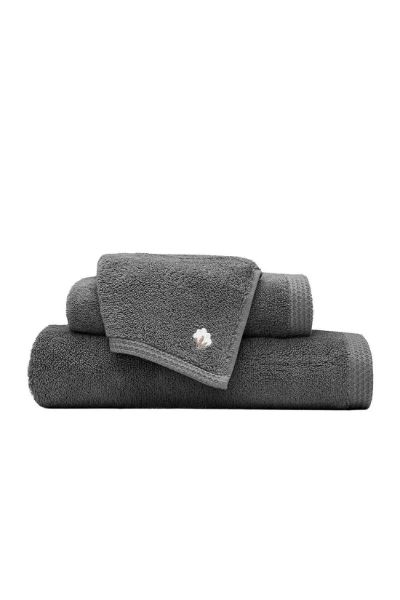PÜRE COTTON 3 LÜ SET ANTRASİT resmi