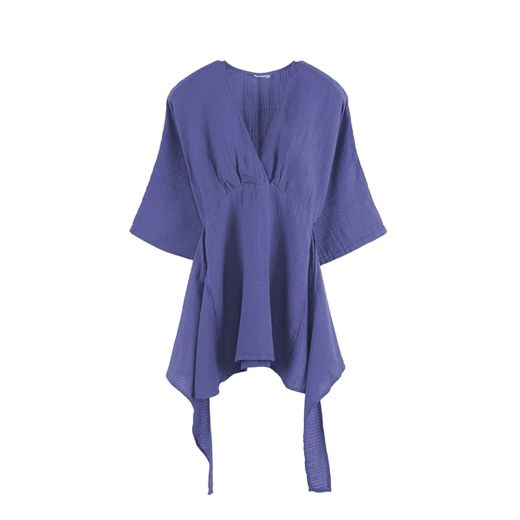 BLANCA ELBİSE T0804 MORMAVI resmi
