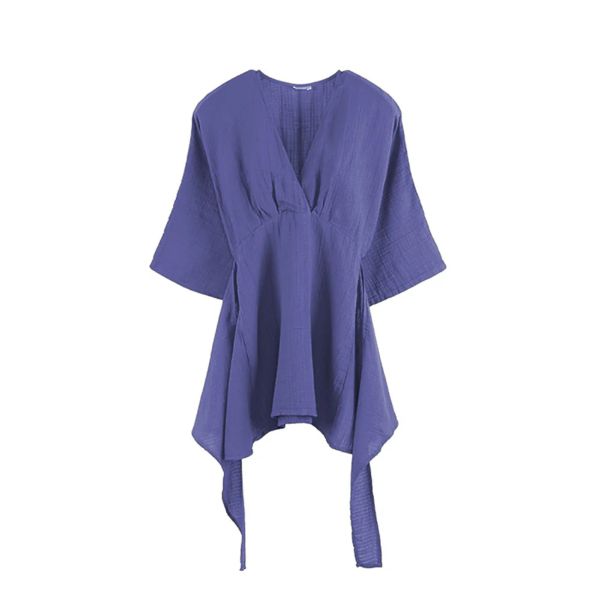 BLANCA ELBİSE T0804 MORMAVI resmi