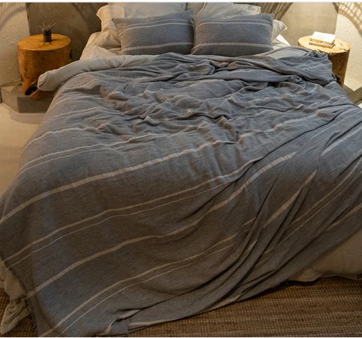 VALETTA YATAK ÖRTÜSÜ GRİ resmi