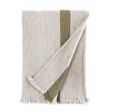 LANA YÜN THROW BEJ-KEKİK YEŞİL
