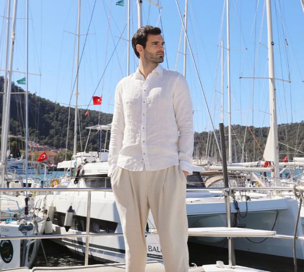 RAVELLO ERKEK GÖMLEK OFF WHİTE resmi