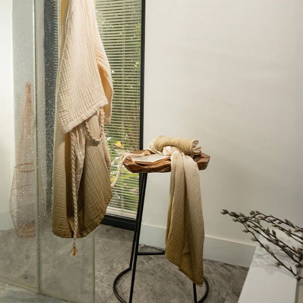 DEGRADE MÜSLİN PEŞKİR LİME YEŞİL resmi