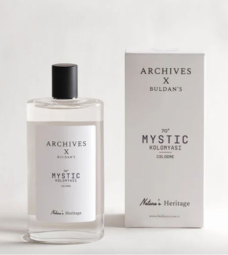 CAM ŞİŞE KOLONYA MYSTIC KOKU resmi