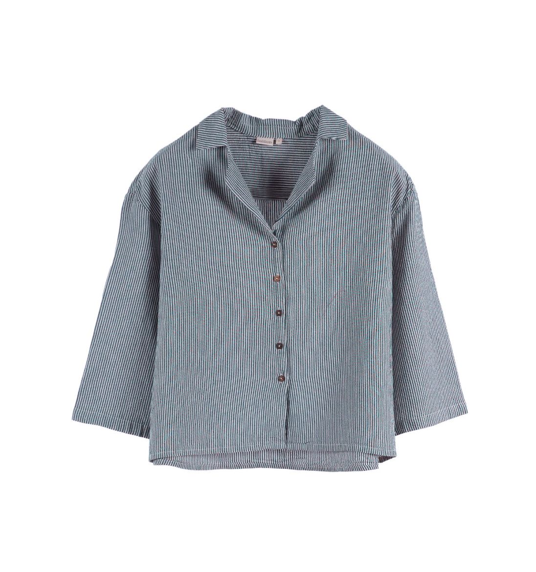 NINA GÖMLEK T0062 LACIVERT resmi