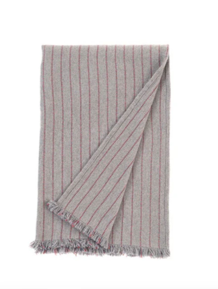 ODENSE THROW T0160 GRI/VISNE resmi