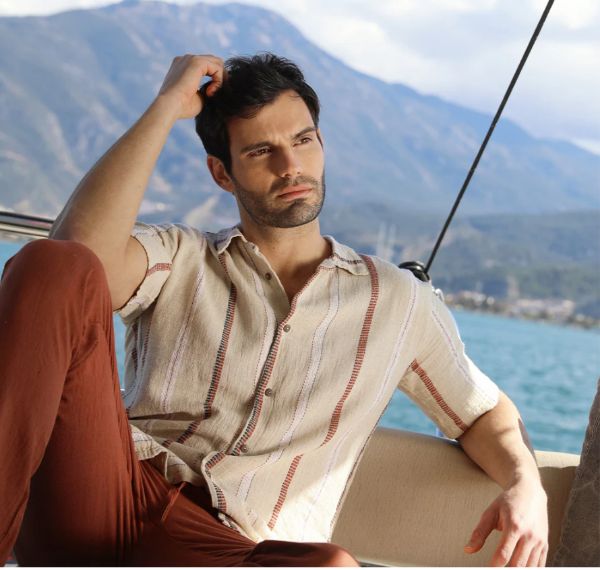 HAMLET ERKEK GÖMLEK  T0421 FINDIK-ANTRASIT resmi