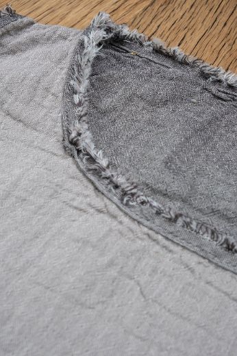 MELSA KADIN ŞORTLU TAKIM GRİ resmi