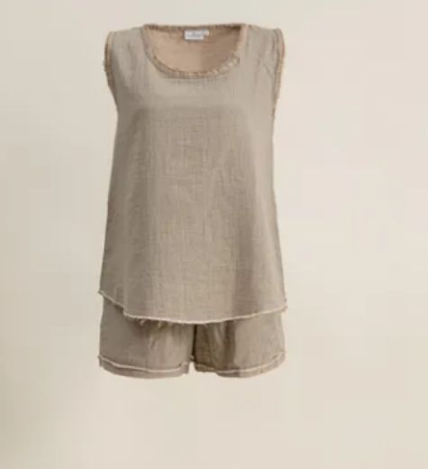 MELSA KADIN ŞORTLU TAKIM YEŞİL resmi