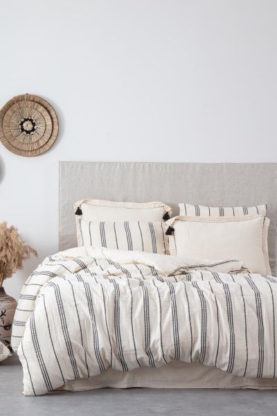 İZGİ NEVRESİM TAKIMI GRİ resmi