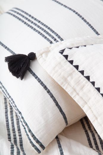 İZGİ NEVRESİM TAKIMI GRİ resmi