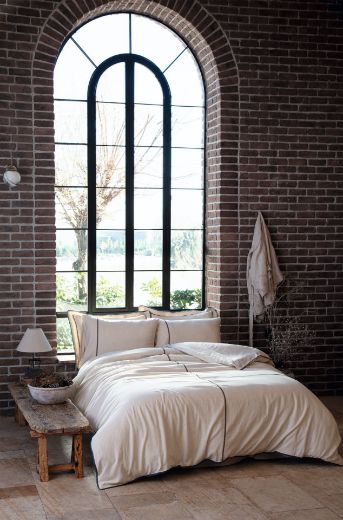 FARYA NEVRESİM TAKIMI BEJ resmi