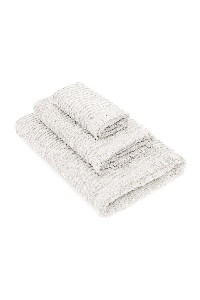 ANİSA BANYO HAVLUSU KREM resmi