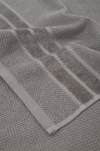 ANNA BANYO HAVLUSU KOYU GRİ resmi