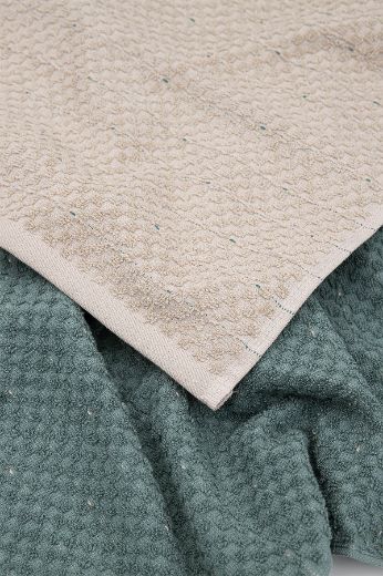 PARLA 2 Lİ SET YEŞİL-BEJ resmi