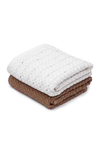 PARLA 2 Lİ SET KREM-KAHVE resmi