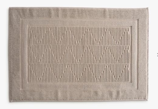 ANİSA AYAK HAVLUSU BEJ resmi