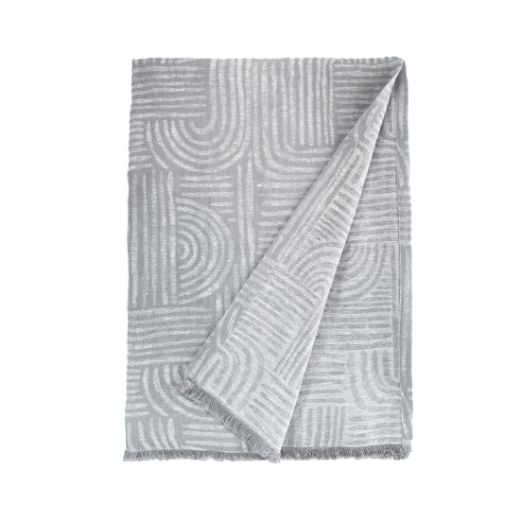 MİRO YATAK ÖRTÜSÜ GRİ resmi