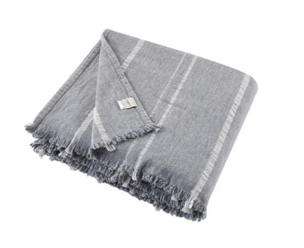 VALETTA YATAK ÖRTÜSÜ GRİ resmi