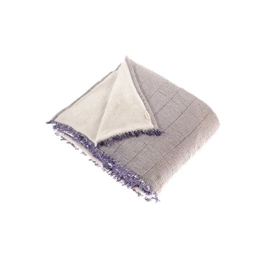 AMBRA THROW LACİVERT resmi