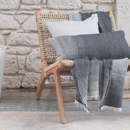 AMAYA THROW LACİVERT resmi