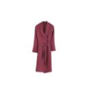 SURİ MİNİ WAFFLE BORNOZ RUSTİK BORDO