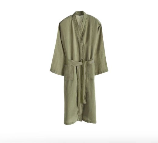 LİNO BORNOZ KEKİK YEŞİL resmi