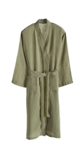 LİNO BORNOZ KEKİK YEŞİLİ resmi