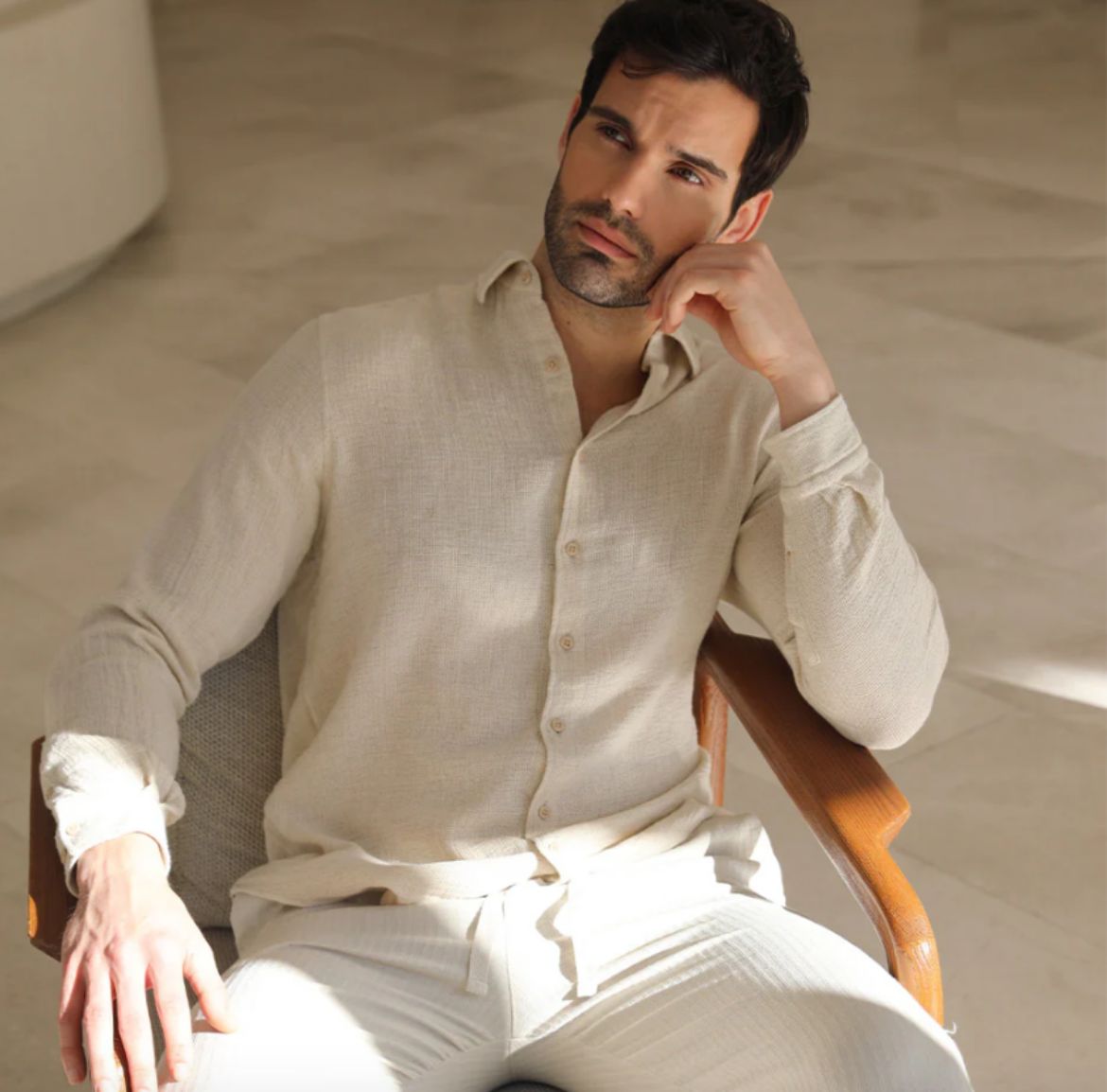 RUBEN GÖMLEK NATUREL resmi