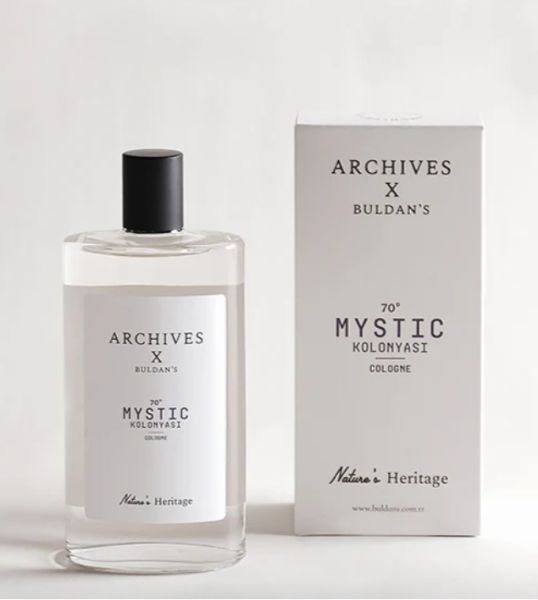 CAM ŞİŞE KOLONYA MYSTIC KOKU resmi