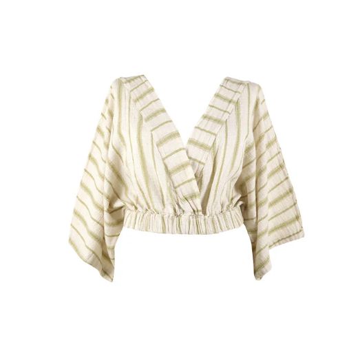 CATELINA CROP T0372 LIMEYESIL resmi