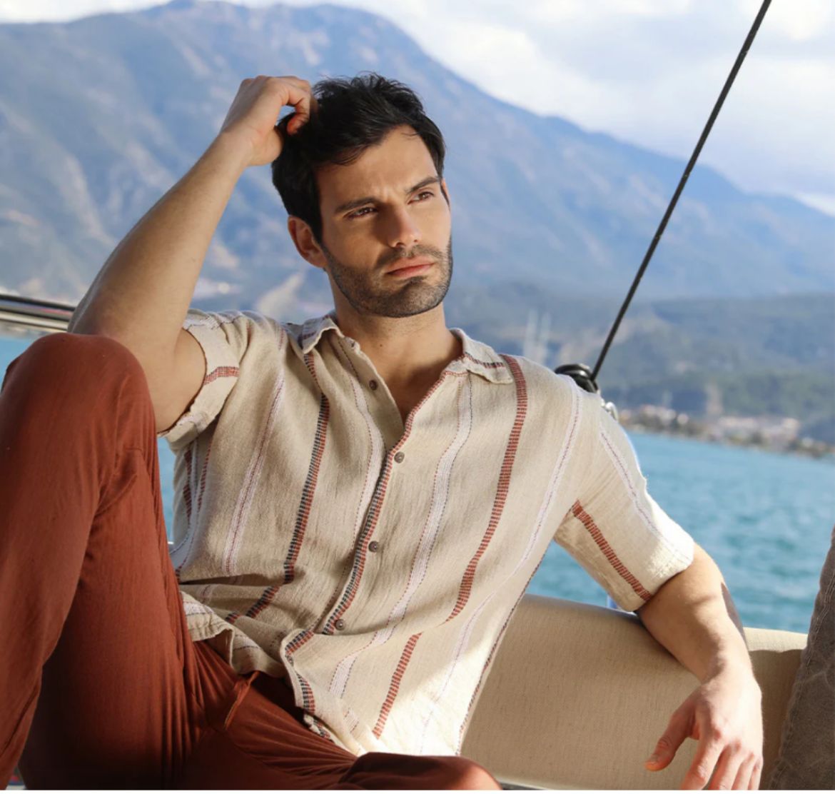 HAMLET ERKEK GÖMLEK  T0421 FINDIK-ANTRASIT resmi