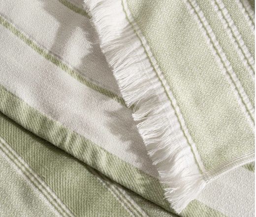 ELİS 3 LÜ HAVLU SET AÇIK YEŞİL-KREM resmi