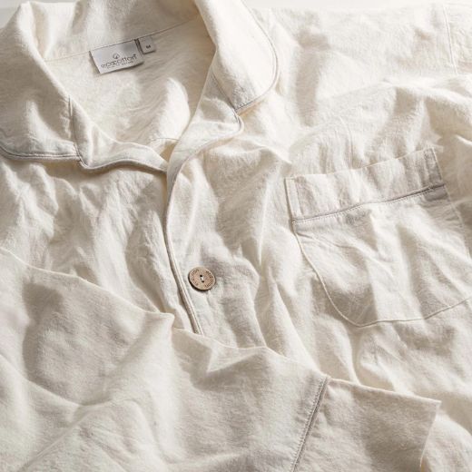 REYA ERKEK PİJAMA TAKIMI KREM resmi