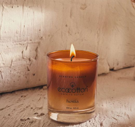 HESTİA KOKULU MUM KAVANOZ MUM resmi