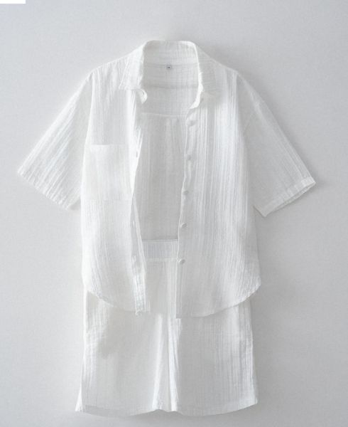 ZEYNA KADIN ŞORTLU PİJAMA TAKIMI KREM resmi