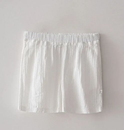 ZEYNA KADIN ŞORTLU PİJAMA TAKIMI KREM resmi