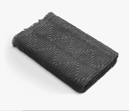 ANİSA BANYO HAVLUSU ANTRASİT resmi