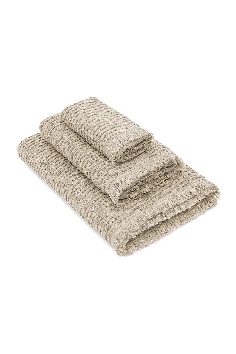 ANİSA BANYO HAVLUSU BEJ resmi