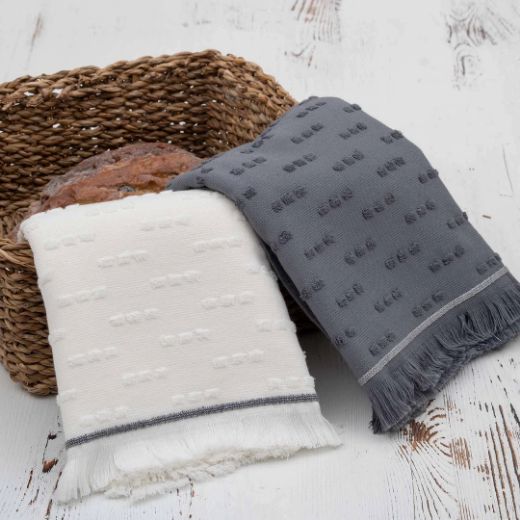 PERA 2 Lİ SET KREM-LACİVERT resmi