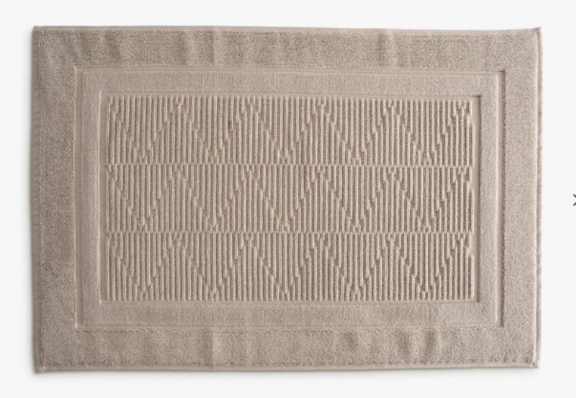 ANİSA AYAK HAVLUSU BEJ resmi