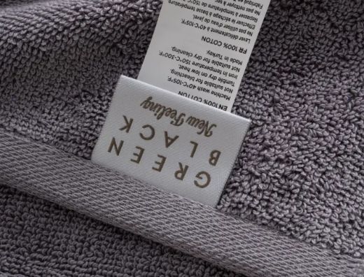 LARA EL YÜZ HAVLUSU KOYU GRİ resmi