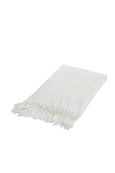 BOHEM THROW OFF WHİTE resmi